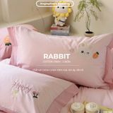  Bộ Chăn Ga Cotton Linen Kids - RABBIT 