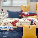  Bộ Chăn Ga Cotton Linen Kids - SPIDER MEN 