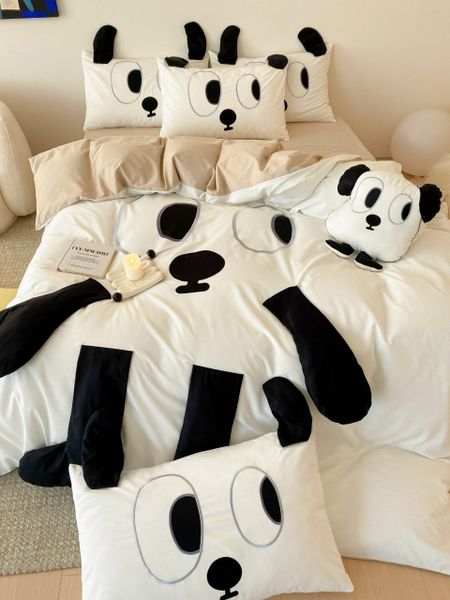  Bộ Chăn Ga Cotton Linen Kids - Khỉ Đen 