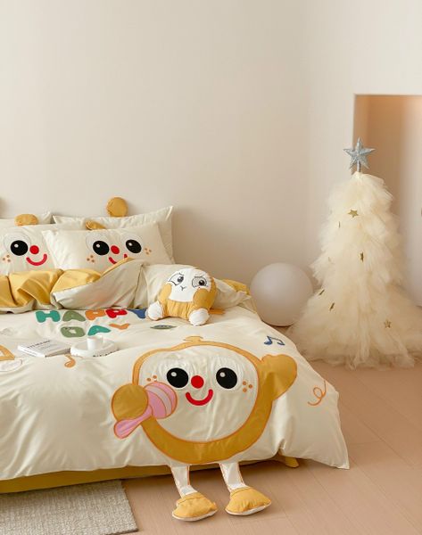  Bộ Chăn Ga Cotton Linen Kids - CUTIES 7 