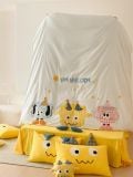  Bộ Chăn Ga Cotton Linen Kids - CUTIES 4 