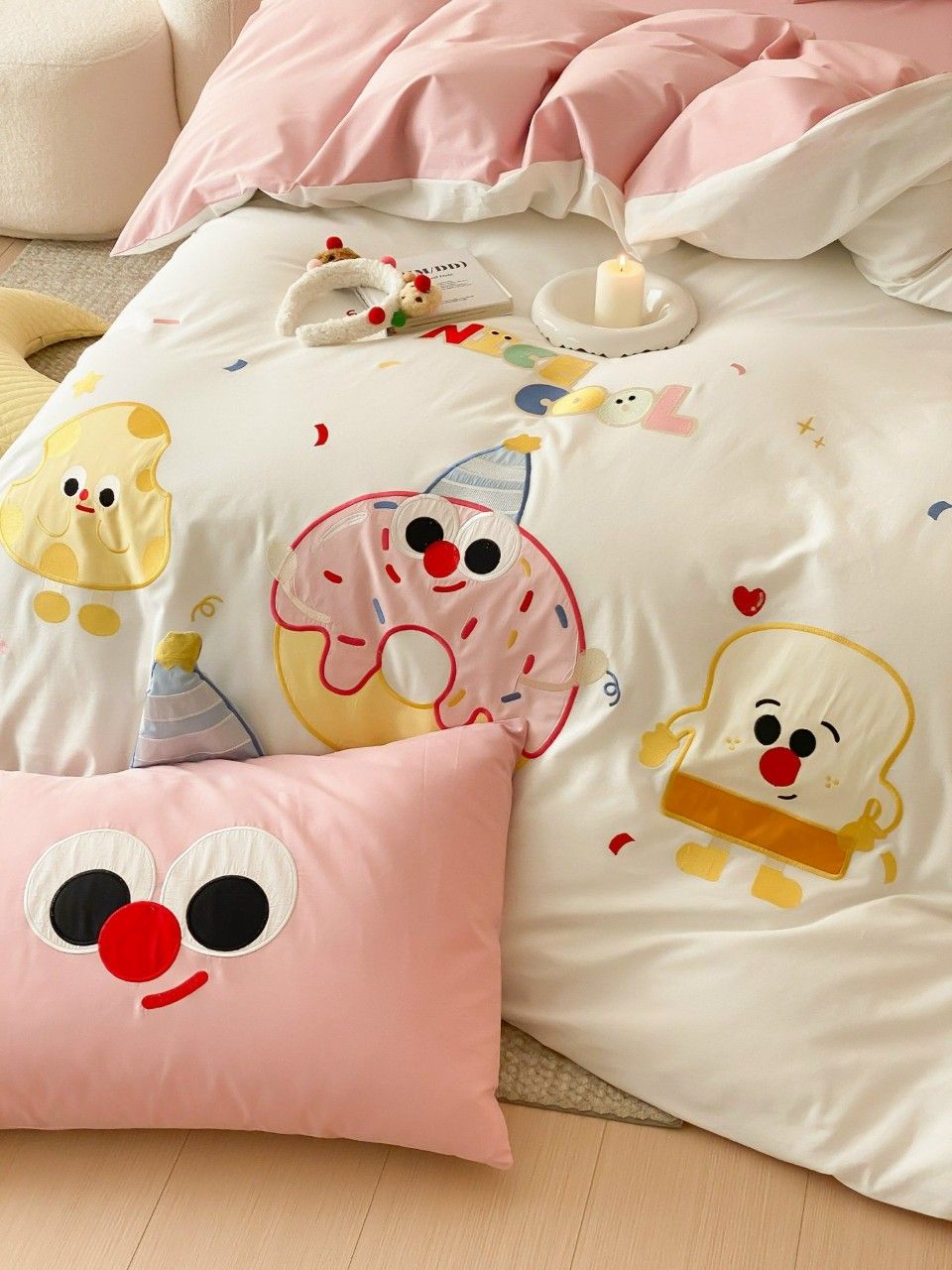  Bộ Chăn Ga Cotton Linen Kids - CUTIES 3 