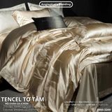  Set Chăn Ga Tencel Tơ Tằm COLOGNE - Vàng Gold 