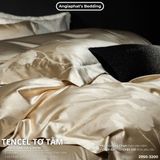  Set Chăn Ga Tencel Tơ Tằm COLOGNE - Vàng Gold 