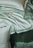  Bộ Chăn Ga Tencel 80S Freemonde Phối Xanh - Rêu 