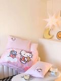  Bộ Chăn Ga Cotton Linen Kids - Kitty 2 