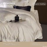  Set Chăn Ga Tencel 120s Freemonce Dệt Vân Chìm - Màu 12 