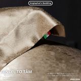  Set Chăn Ga Tencel Tơ Tằm COLOGNE - Vàng Đồng 
