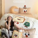  Bộ Chăn Ga Cotton Linen Kids / Cho Bé - Sweet 