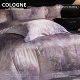  Set Chăn Ga Tencel Tơ Tằm COLOGNE - Tím 