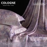  Set Chăn Ga Tencel Tơ Tằm COLOGNE - Tím 