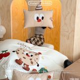  Bộ Chăn Ga Cotton Linen Kids / Cho Bé - Cookies 