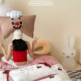  Bộ Chăn Ga Cotton Linen Kids / Cho Bé - Cherry 