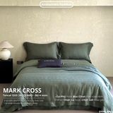  Set Chăn Ga Tencel 120s Markcross Dệt Vân Chìm - Màu 1 