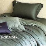  Set Chăn Ga Tencel 120s Markcross Dệt Vân Chìm - Màu 1 