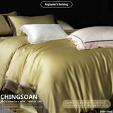  Set Chăn Ga Tencel 120s Chingsuan Viền - Màu 1 