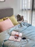  Chăn Drap May Thiết Kế - Tencel 60s Màu Trơn 