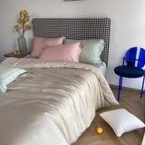  Chăn Drap May Thiết Kế - Tencel 60s Màu Trơn 
