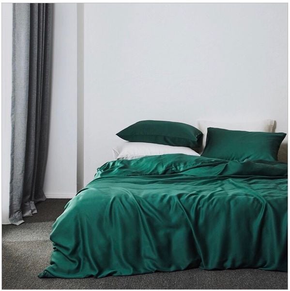  Chăn Drap May Thiết Kế - Tencel 60s Màu Trơn 