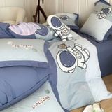  Bộ Chăn Ga Cotton Linen Kids - PHI HÀNH GIA 