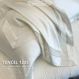  Set Chăn Ga Tencel 120s - 5 MÓN - GA TRẦN PHỦ - MÀU 2 
