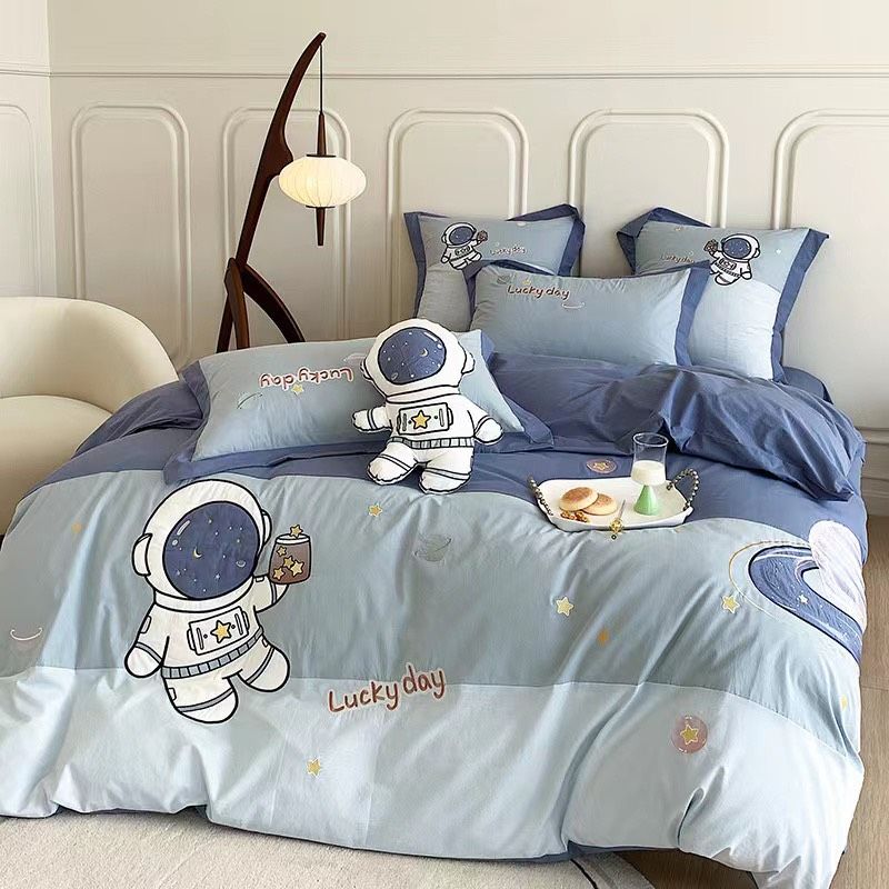  Bộ Chăn Ga Cotton Linen Kids - PHI HÀNH GIA 