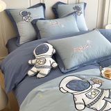  Bộ Chăn Ga Cotton Linen Kids - PHI HÀNH GIA 