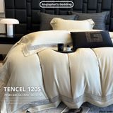  Set Chăn Ga Tencel 120s - 5 MÓN - GA TRẦN PHỦ - MÀU 3 