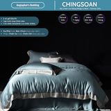  Set Chăn Ga Tencel 120s Chingsuan Viền - Màu 3 