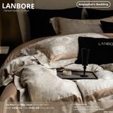 Set Chăn Ga Tencel 100s Dệt Hoa - Lanbore 