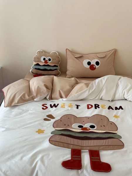  Bộ Chăn Ga Cotton Linen Kids - Bơ Gơ 