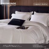  Set Chăn Ga Tencel 120s Freemonce Dệt Vân Chìm - Màu 5 