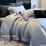  Set Chăn Ga Tencel 120s - 5 MÓN - GA TRẦN PHỦ - MÀU 5 