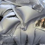  Set Chăn Ga Tencel 120s - 5 MÓN - GA TRẦN PHỦ - MÀU 5 
