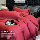  Set Chăn Ga Tencel 120s - 5 MÓN - GA TRẦN PHỦ - MÀU 6 
