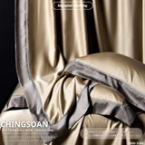  Set Chăn Ga Tencel 120s Chingsuan Viền - Màu 6 