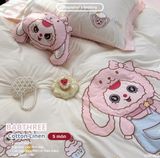  Bộ Chăn Ga Cotton Linen Kids / Cho Bé - BabyTree 