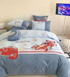  Bộ Chăn Ga Cotton Linen Kids - MÁY BAY 