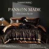  Set Chăn Ga Gấm Dệt Tơ Tằm mix Cotton Úc - PANSON MAZE - Màu 2 