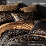  Set Chăn Ga Gấm Dệt Tơ Tằm mix Cotton Úc - PANSON MAZE - Màu 2 