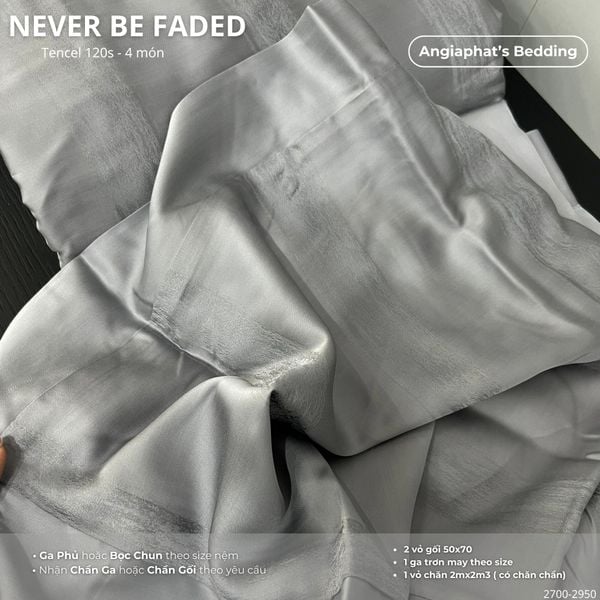  Set Chăn Ga Tencel 120s NEVER BE FADED - Màu 3 
