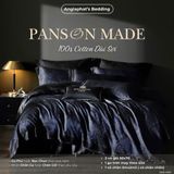  Set Chăn Ga Gấm Dệt Tơ Tằm mix Cotton Úc - PANSON MAZE - Màu 3 