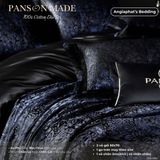  Set Chăn Ga Gấm Dệt Tơ Tằm mix Cotton Úc - PANSON MAZE - Màu 3 