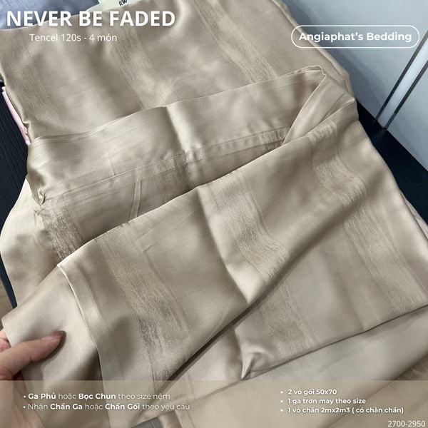  Set Chăn Ga Tencel 120s NEVER BE FADED - Màu 5 