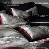  Set Chăn Ga Gấm Dệt Tơ Tằm mix Cotton Úc - PANSON MAZE - Màu 5 