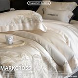  Set Chăn Ga Tencel 80S Thêu Markcross 2025 - Màu 5 