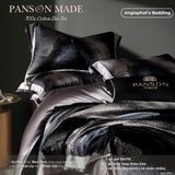  Set Chăn Ga Gấm Dệt Tơ Tằm mix Cotton Úc - PANSON MAZE - Màu 7 