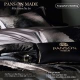  Set Chăn Ga Gấm Dệt Tơ Tằm mix Cotton Úc - PANSON MAZE - Màu 7 