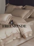  BỘ CHĂN GA TENCEL 120S FREEMONDE 2024 -  MÀU NUDE 