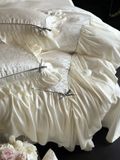  Tencel Young YZ Viền Hoa - Màu Kem 